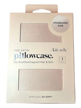 Kitsch Satin Pillowcase - Blush